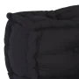 Modular anthracite fabric pouf 70x70x54 by , Cushions for chairs and sofas - Ref: Foro24-4019025, Price: 148,19 €, Discount: %
