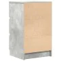 Bedside table with 3 concrete gray drawers 39x35x65 cm by , Nightstands - Ref: Foro24-861343, Price: 60,57 €, Discount: %