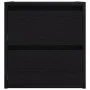 Wandnachttische 2 Stück Schwarz-Eiche 38x34x40 cm von , Nachttische - Ref: Foro24-861250, Preis: 87,80 €, Rabatt: %