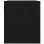 Wall-mounted bedside tables 2 units black oak 38x34x40 cm by , Nightstands - Ref: Foro24-861250, Price: 87,80 €, Discount: %