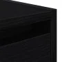 Wall-mounted bedside tables 2 units black oak 38x34x40 cm by , Nightstands - Ref: Foro24-861250, Price: 87,80 €, Discount: %
