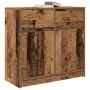 Aparador con cajón madera antigua 80x34x76cm Madera ingeniería de , Aparadores - Ref: Foro24-861542, Precio: 84,23 €, Descuen...