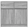 Aparador con cajón gris Sonoma 80x34x76 cm madera de ingeniería by , Sideboards - Ref: Foro24-861540, Price: 86,62 €, Discoun...