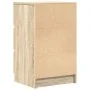 Mesilla de noche con 3 cajones roble Sonoma 39x35x65 cm by , Nightstands - Ref: Foro24-861341, Price: 69,38 €, Discount: %