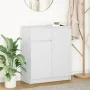 Aparador con cajón blanco 71x35x84 cm madera de ingeniería by , Sideboards - Ref: Foro24-861589, Price: 90,63 €, Discount: %