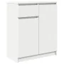 Aparador con cajón blanco 71x35x84 cm madera de ingeniería by , Sideboards - Ref: Foro24-861589, Price: 90,63 €, Discount: %