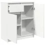 Aparador con cajón blanco 71x35x84 cm madera de ingeniería by , Sideboards - Ref: Foro24-861589, Price: 90,63 €, Discount: %