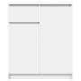 Aparador con cajón blanco 71x35x84 cm madera de ingeniería by , Sideboards - Ref: Foro24-861589, Price: 90,63 €, Discount: %