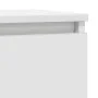 Aparador con cajón blanco 71x35x84 cm madera de ingeniería by , Sideboards - Ref: Foro24-861589, Price: 90,63 €, Discount: %