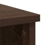 Aparador con cajón roble marrón 101x35x76 cm madera ingeniería by , Sideboards - Ref: Foro24-861568, Price: 91,33 €, Discount: %