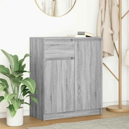 Sideboard mit Schublade Sonoma Grau 71x35x84 cm Ingenieurholz von , Sideboards - Ref: Foro24-861594, Preis: 88,41 €, Rabatt: %