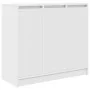 Aparador de madera de ingeniería blanco 85x34x76 cm de , Aparadores - Ref: Foro24-861625, Precio: 93,90 €, Descuento: %