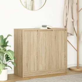 Sideboard Eiche Sonoma 85x34x76 cm Ingenieurholz von , Sideboards - Ref: Foro24-861627, Preis: 91,02 €, Rabatt: %