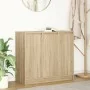 Sideboard Eiche Sonoma 85x34x76 cm Ingenieurholz von , Sideboards - Ref: Foro24-861627, Preis: 91,02 €, Rabatt: %