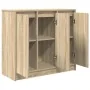 Sideboard Eiche Sonoma 85x34x76 cm Ingenieurholz von , Sideboards - Ref: Foro24-861627, Preis: 91,02 €, Rabatt: %