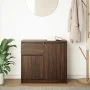Aparador con cajón roble marrón 71x35x65 cm madera ingeniería de , Aparadores - Ref: Foro24-861604, Precio: 76,53 €, Descuent...