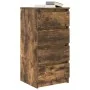 Smoked oak sideboard 37.5x35x76 cm engineered wood by , Sideboards - Ref: Foro24-861755, Price: 72,98 €, Discount: %