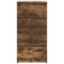 Smoked oak sideboard 37.5x35x76 cm engineered wood by , Sideboards - Ref: Foro24-861755, Price: 72,98 €, Discount: %