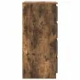 Smoked oak sideboard 37.5x35x76 cm engineered wood by , Sideboards - Ref: Foro24-861755, Price: 72,98 €, Discount: %