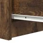 Smoked oak sideboard 37.5x35x76 cm engineered wood by , Sideboards - Ref: Foro24-861755, Price: 72,98 €, Discount: %