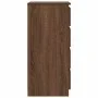 Brown oak sideboard 37.5x35x76 cm engineered wood by , Sideboards - Ref: Foro24-861757, Price: 75,08 €, Discount: %