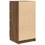 Brown oak sideboard 37.5x35x76 cm engineered wood by , Sideboards - Ref: Foro24-861757, Price: 75,08 €, Discount: %
