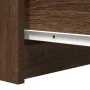 Brown oak sideboard 37.5x35x76 cm engineered wood by , Sideboards - Ref: Foro24-861757, Price: 75,08 €, Discount: %