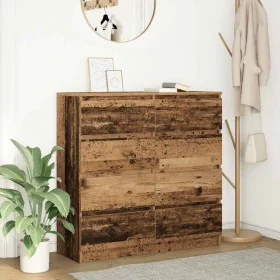 Old wooden sideboard 100x35x99 cm engineered wood by , Sideboards - Ref: Foro24-3328496, Price: 155,05 €, Discount: %
