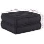 Modular pouf in anthracite fabric 70x70x36 cm by , Cushions for chairs and sofas - Ref: Foro24-4019027, Price: 117,18 €, Disc...
