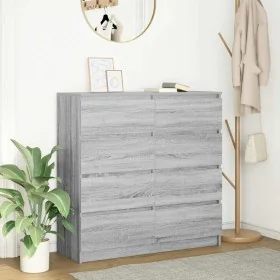 Sideboard Sonoma Grau 100x35x99 cm aus Ingenieurholz von , Sideboards - Ref: Foro24-3328494, Preis: 160,59 €, Rabatt: %