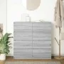 Sideboard Sonoma Grau 100x35x99 cm aus Ingenieurholz von , Sideboards - Ref: Foro24-3328494, Preis: 160,31 €, Rabatt: %