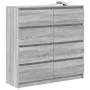 Aparador Sonoma gris 100x35x99 cm madera de ingeniería de , Aparadores - Ref: Foro24-3328494, Precio: 160,58 €, Descuento: %