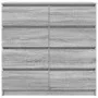 Aparador Sonoma gris 100x35x99 cm madera de ingeniería de , Aparadores - Ref: Foro24-3328494, Precio: 160,58 €, Descuento: %