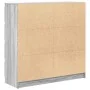 Aparador Sonoma gris 100x35x99 cm madera de ingeniería de , Aparadores - Ref: Foro24-3328494, Precio: 160,58 €, Descuento: %