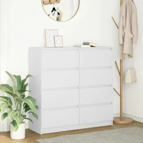 Weißer Schrank 100x35x99 cm aus Ingenieurholz von , Sideboards - Ref: Foro24-3328489, Preis: 156,62 €, Rabatt: %