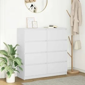 White sideboard 100x35x99 cm engineered wood by , Sideboards - Ref: Foro24-3328489, Price: 156,62 €, Discount: %