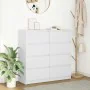 White sideboard 100x35x99 cm engineered wood by , Sideboards - Ref: Foro24-3328489, Price: 156,62 €, Discount: %