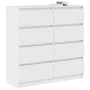 White sideboard 100x35x99 cm engineered wood by , Sideboards - Ref: Foro24-3328489, Price: 156,62 €, Discount: %