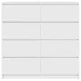 White sideboard 100x35x99 cm engineered wood by , Sideboards - Ref: Foro24-3328489, Price: 156,62 €, Discount: %