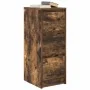 Smoked oak sideboard 29.5x34x76 cm engineered wood by , Sideboards - Ref: Foro24-861638, Price: 61,08 €, Discount: %