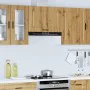 Porto wall kitchen cabinet made of engineered oak wood craftsmanship by , Kitchen cabinets - Ref: Foro24-854086, Price: 50,78...