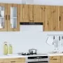 Wandküchenschrank Porto aus handgefertigtem Eichen-Ingenieurholz von , Küchenschränke - Ref: Foro24-854086, Preis: 50,78 €, R...
