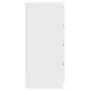 White sideboard with drawers 37.5x35x99 cm engineered wood by , Sideboards - Ref: Foro24-861760, Price: 95,72 €, Discount: %