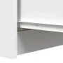 White sideboard with drawers 37.5x35x99 cm engineered wood by , Sideboards - Ref: Foro24-861760, Price: 95,72 €, Discount: %