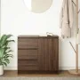 Sideboard with brown oak drawer 71x35x65 cm engineered wood by , Sideboards - Ref: Foro24-861577, Price: 83,27 €, Discount: %