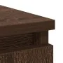Sideboard with brown oak drawer 71x35x65 cm engineered wood by , Sideboards - Ref: Foro24-861577, Price: 83,27 €, Discount: %