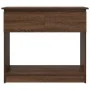 Mesa consola con cajones roble marrón 85,5x38,5x74,5 cm von , Seitentische - Ref: Foro24-861397, Preis: 78,99 €, Rabatt: %