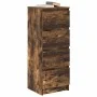 Aparador roble ahumado 37,5x35x99 cm madera de ingeniería von , Sideboards - Ref: Foro24-861701, Preis: 76,40 €, Rabatt: %