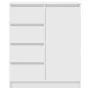Aparador con cajones blanco 71x35x84 cm madera de ingeniería de , Aparadores - Ref: Foro24-861580, Precio: 100,79 €, Descuent...