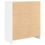 Aparador con cajones blanco 71x35x84 cm madera de ingeniería de , Aparadores - Ref: Foro24-861580, Precio: 100,79 €, Descuent...